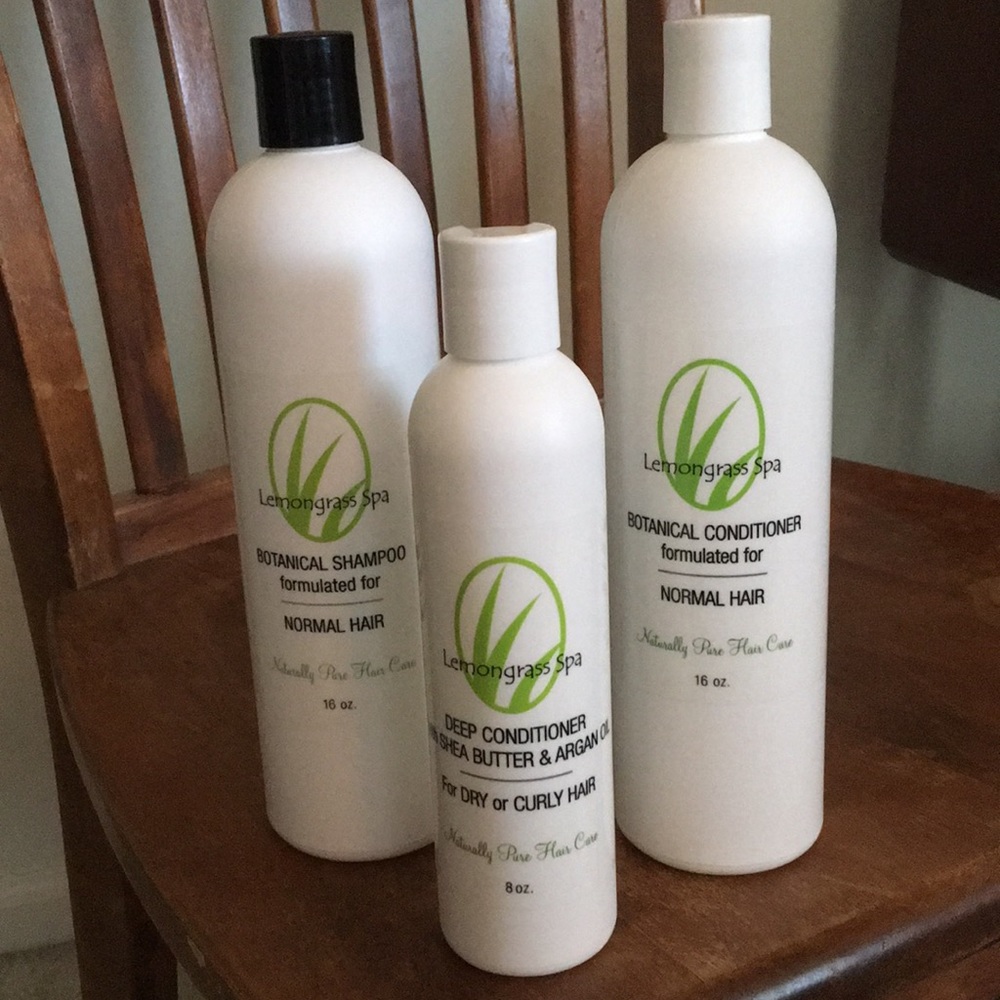 Lemongrass Spa Hair Set